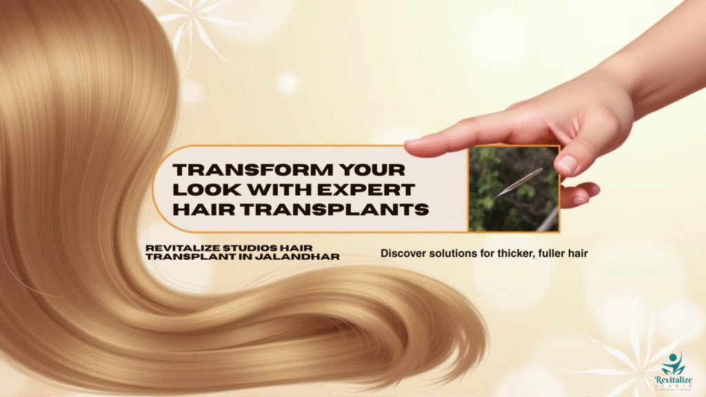 hair transplant in jalandhar, hair transplant jalandhar, hair transplant in pathankot, hair transplant punjab, hair transplant pathankot, hair transplant, hair transplant cost, hair transplant near me, hair transplant rate in india, hair transplant before and after, hair transplant best in india, hair transplant clinic, hair transplant clinic near me, hair transplant results, hair transplant fue, hair transplant is permanent, hair transplant for women, hair transplant cost per graft, hair transplant india, hair transplant best, hair transplant photos, hair transplant procedure, hair transplant per graft cost, hair transplant how much cost, hair transplant success rate, hair transplant after 10 days, hair transplant best in world, hair transplant Jalandhar, hair transplant for women cost, hair transplant in jalandhar, hair transplant jalandhar hair transplant cost in Jalandhar hair transplant clinic Jalandhar hair transplant in jalandhar india best hair transplant clinic in Jalandhar hair transplant success rate in india hair transplant cost Jalandhar hair transplant clinic Jalandhar is hair transplant safe in india hair transplant cost in Punjab best hair transplant Jalandhar best hair transplant clinic in Jalandhar hair transplant Pathankot hair transplant in Pathankot hair doctor Pathankot hair transplant zirakpur what country is best for hair transplant what to do during hair transplant 2000 grafts hair transplant cost india best hair transplant in ludhiana punjab hair transplant Punjab hair transplant in india hair transplant in india best top hair transplant in india hair transplant before after india hair transplant doctor india beard hair transplant in india hair transplant clinic india hair loss treatment india hair transplant cost in india Punjab We offer hair transplant in Jalandhar due to our state-of-the-art facilities, skilled surgeons, and cutting-edge methods. A common problem that can greatly affect your appearance is hair loss. It is time to think about our safe surgical hair restoration process if you have tried other solutions without getting the desired results. Being industry leaders, we provide the greatest hair transplant services, with results that are both natural-looking and effective, helping you regain your confidence and hair. Although we do not save lives, we do transform them. Hair Transplant is a well-known and well-equipped facility located hair transplant clinic in Jalandhar, in the Indian state of Punjab. Our state-of-the-art procedural facilities include a luxurious waiting area for patients and attendants, as well as a well-equipped reception area. Hair Transplant's committed and dedicated staff is always there to assist you in any way both during and after the hair transplant procedure. Our personal objective is to ensure that our clients genuinely experience an improvement in their confidence and attractiveness. We are renowned for providing outstanding outcomes and individualized attention, making us one of Punjab's best hair transplantation destinations. Best Surgeon For Hair Transplant In Jalandhar, Punjab: We are a team of hair transplant doctors in Jalandhar Punjab . We have successfully Done more than 5000+ cases of hair transplant surgeries at Revitalize Studios Hair Transplant Clinic In Jalanhdar Punjab, India, We always used to give services with help of latest technology and the best machinery tools and they are properly sterilized which avoid any kind infection. VISION: Empowering One Million Indians to look and feel their best. MISSION: Deliver cutting edge, safe and affordable hair, skin and cosmetic treatments, products & services, to fulfil the aspirations of every Indian
