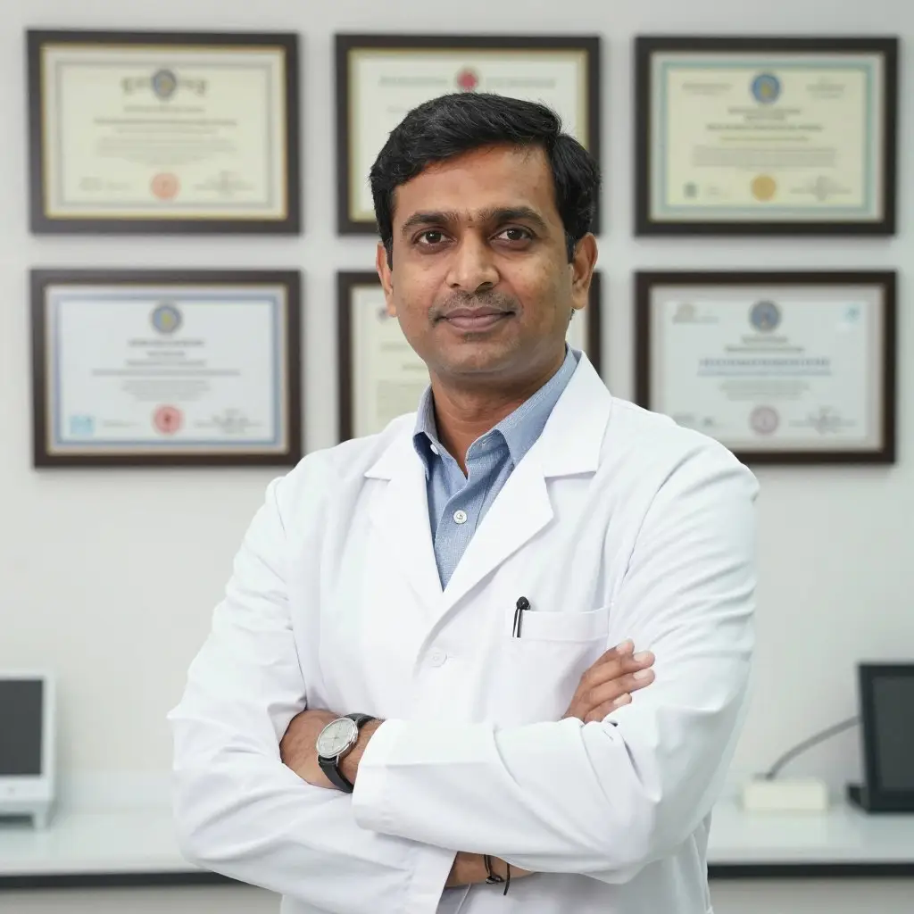 Highly qualified Indian hair transplant surgeon with international certifications