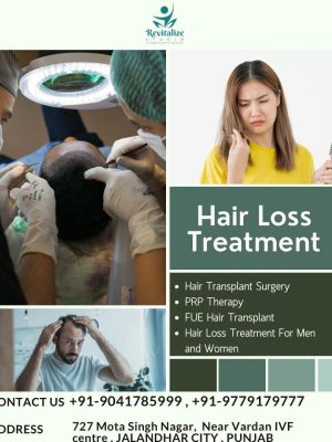 Revitalize Studios - Hair Transplant Centre in Jalandhar Punjab India